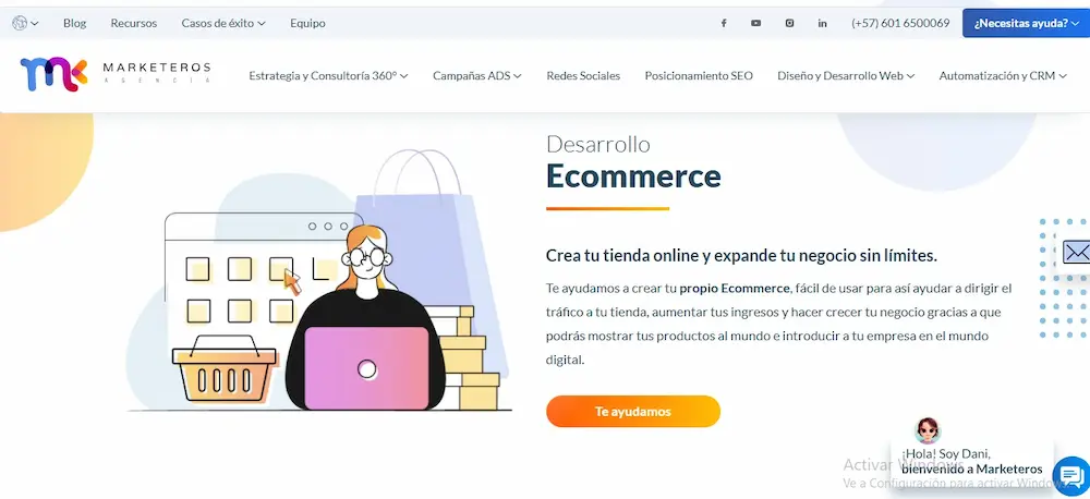 5 mejores agencias de Diseño de Tiendas Virtuales en Itagüí, Antioquia Agencia Marketeros
